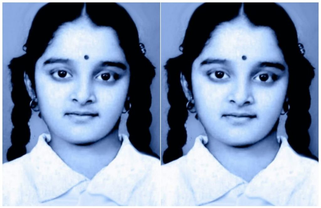 malayalam actress childhood photo