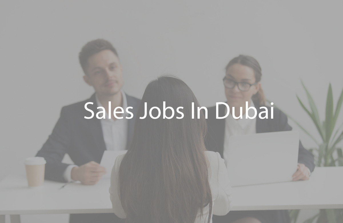 Sales Jobs In Dubai