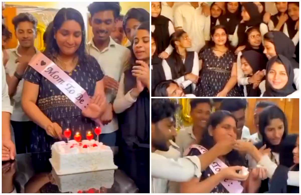 Teacher Pregnancy Celebration By Students Viral Video