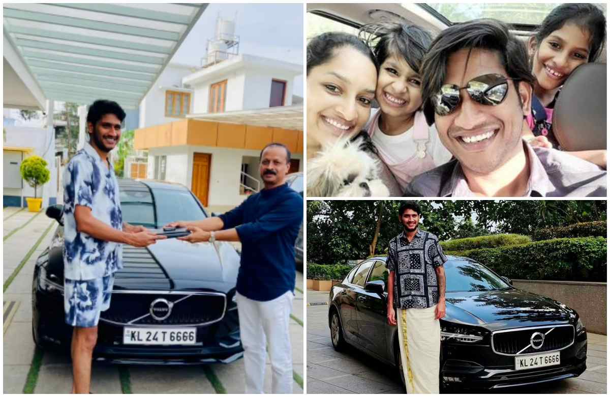 akhil marar latest volvo car viral entertainment news