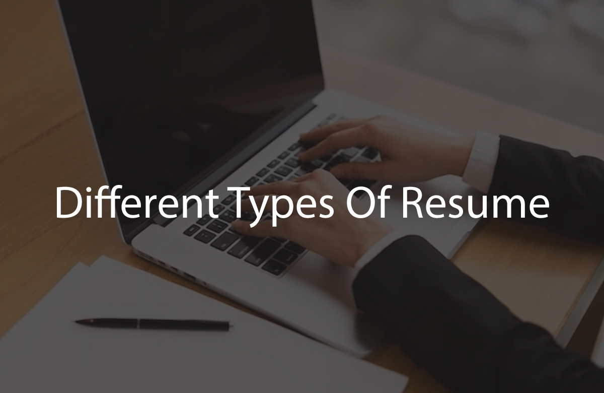Different Types Of Resume