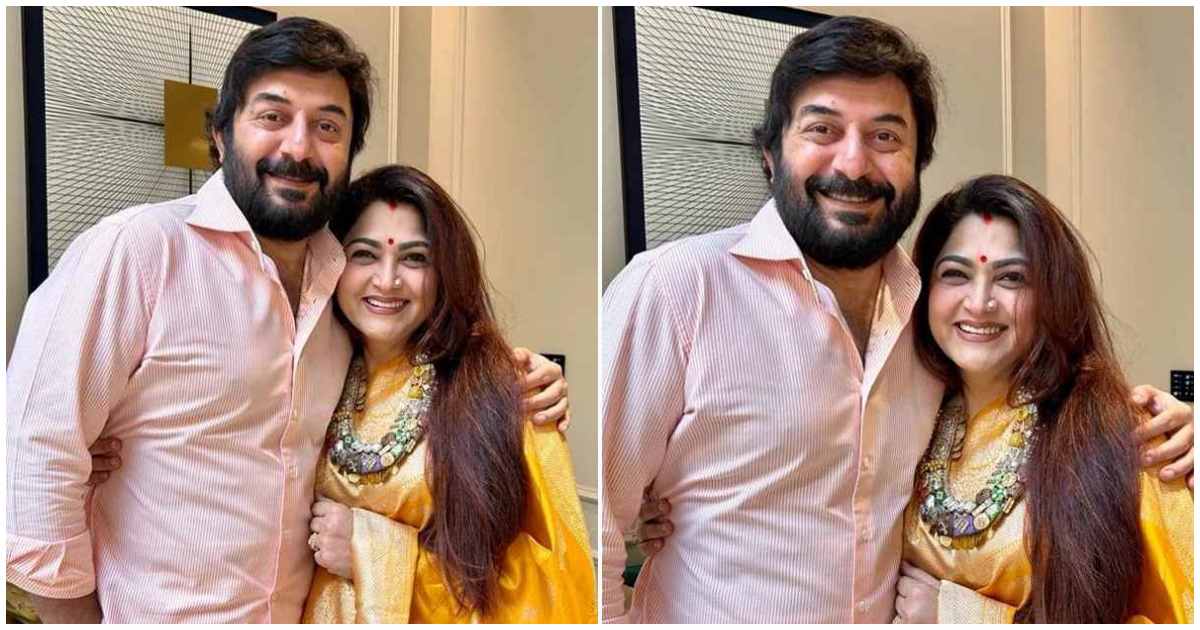 How Can One Not Fall In Love With Arvind Swamy By Kushboo Sundar