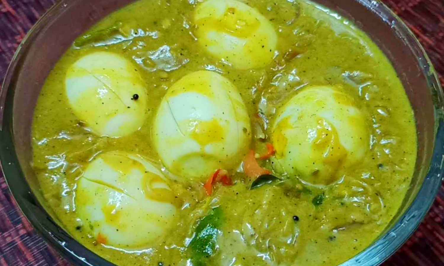 Simple Tasty Appam Egg Korma Recipe