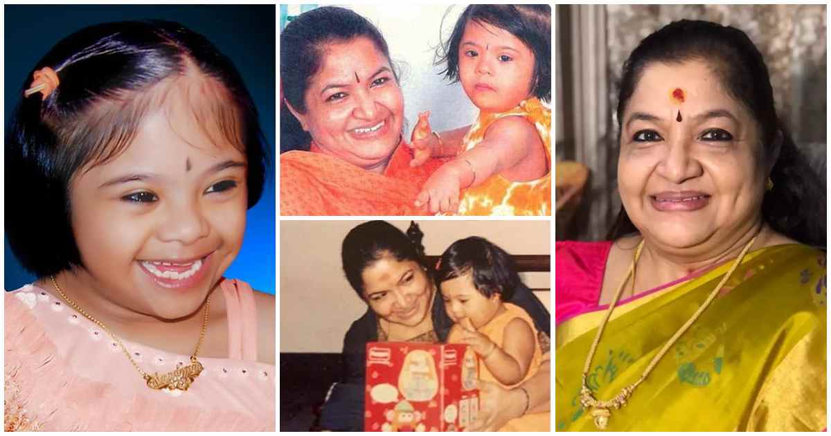 Singer KS Chithra Daughter Nandana Birthday