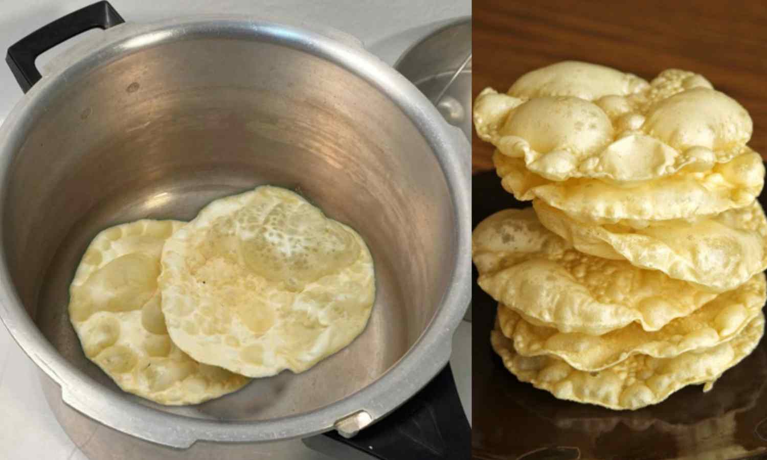 Tip To Fry Easy Pappadam Using Cooker